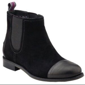 Black suede Sperry women’s boots size 7.5